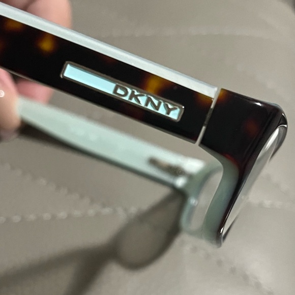 DKNY Brown Classic Glasses with Tortoiseshell Pattern - Picture 5 of 12